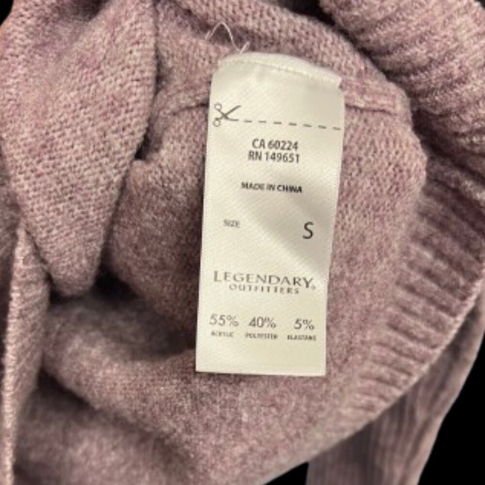 Legendary Outfitters Light Purple Sweater Women's Size Small - Picture 5 of 6